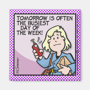 Imán Día más concurrido