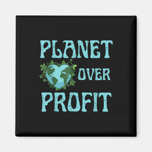 Imán Día Mundial del Cambio Climático del Planeta sobre
