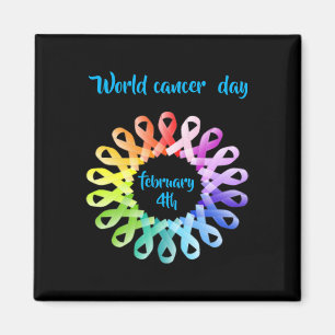 Imán Día Mundial del Cáncer
