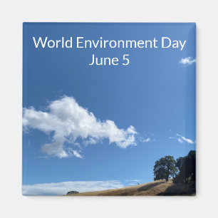 Imán Día Mundial del Medio Ambiente