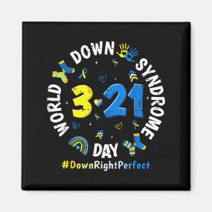 Imán Día Mundial del Síndrome de Down 3 21 Conciencia A