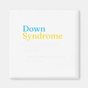 Imán Día Mundial del Síndrome de Down para Combatir Ide