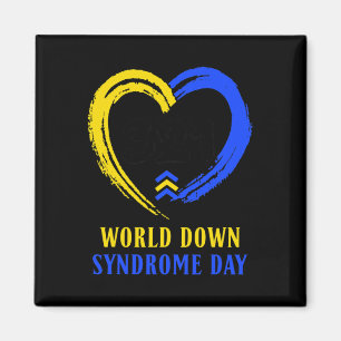 Imán Día Mundial del Síndrome de Down para combatir las