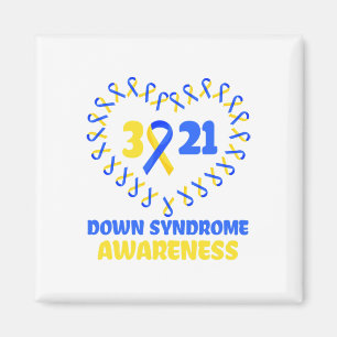 Imán Día Mundial del Síndrome de Down para luchar contr