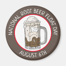 Imán Día Nacional de la Flota de Cervezas Raíz | 6 de a