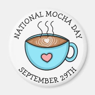 Imán Día Nacional de Mocha 29 de setiembre Festividad
