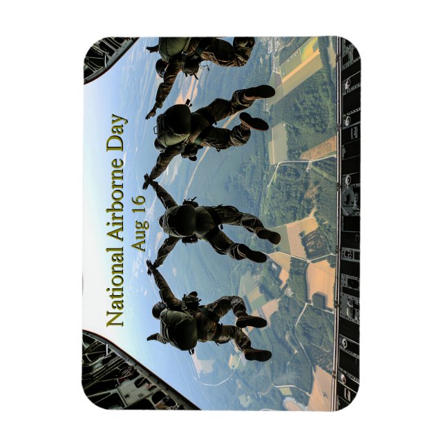 Imán Día Nacional del Aire (Vertical)