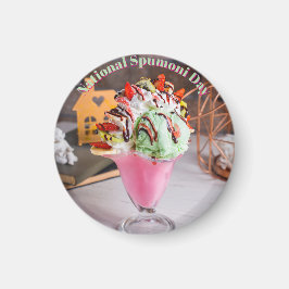 Imán Día Nacional del Spumoni