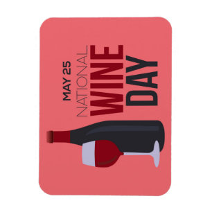 Imán Día Nacional del Vino
