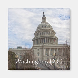 Imán Día nublado en el Capitolio