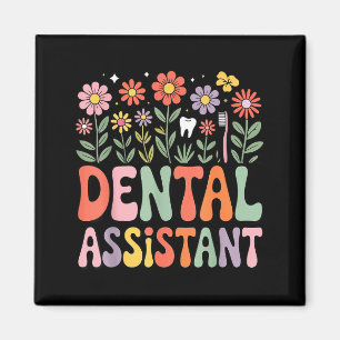 Imán Día o semana de apreciación del asistente dental g