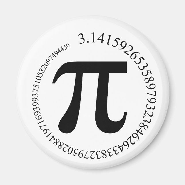 Imán Día Pi (π) (Frente)
