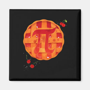 Imán Día Pi Cherry Pie Math Profesor Gracioso Día de Gr