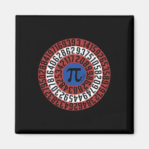 Imán Dia Pi Diez Divertido Nerd Geek Math Algebra Stude