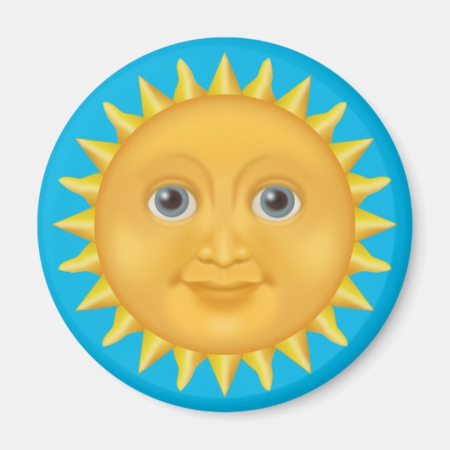 Imán Día soleado (Frente)