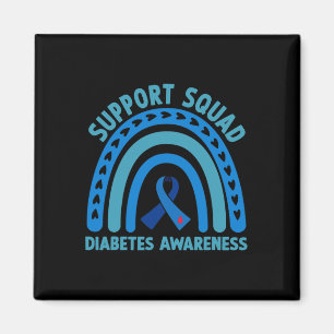 Imán Diabetes Blue Support Squad Diabetes Sensibilizaci