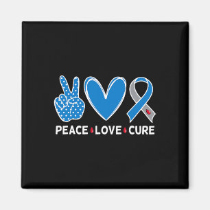 Imán Diabetes Conciencia de Guerrero Paz Azul Cure Fa