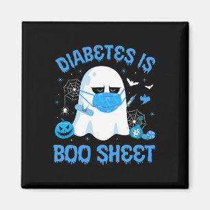Imán Diabetes es una hoja de boom: azul gris para la to