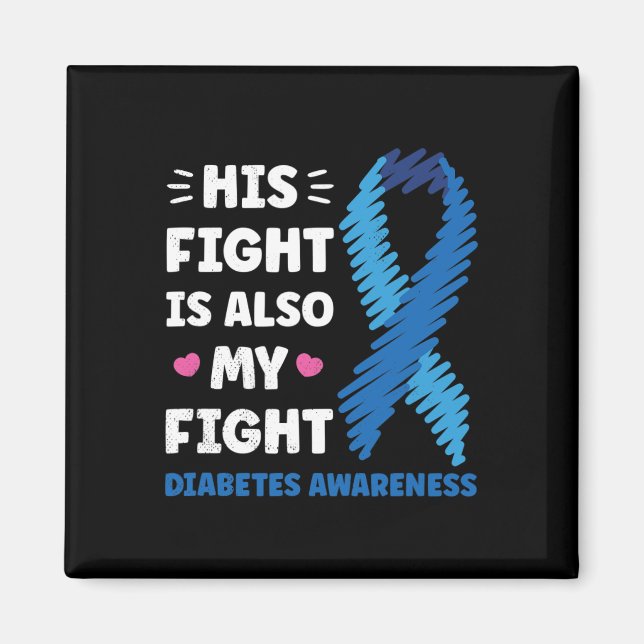 Imán Diabetes Su Lucha Es Mi Conciencia De La Lucha (Frente)