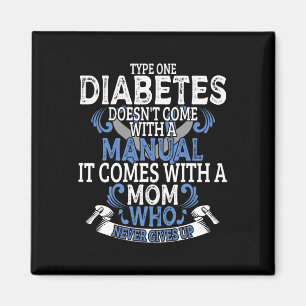 Imán Diabetes tipo 1 Diabetes T1D Conciencia diabética
