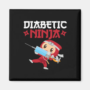 Imán Diabética Ninja Tipo 1 Sensibilización sobre la di