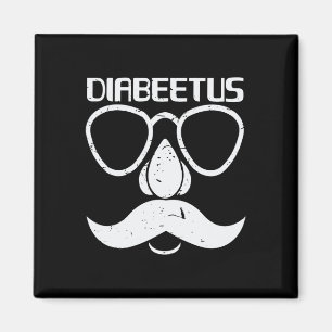 Imán Diabetus Beard Diabetes Awareness Gift