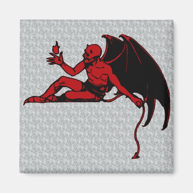 Imán Diablo de época (Frente)