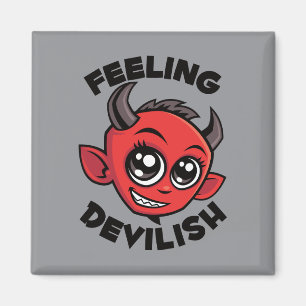 Imán Diablo Sentirse Lindo Sonriendo