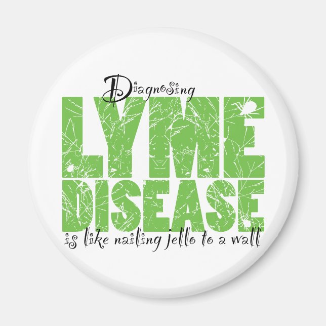 Imán Diagnóstico de la enfermedad de Lyme (Frente)