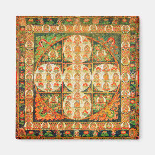 Imán Diagrama cósmico de Mandala para meditación