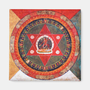 Imán Diagrama cósmico de Mandala para meditación