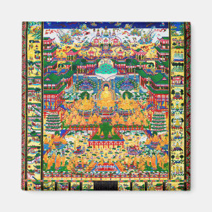 Imán Diagrama cósmico de Mandala para meditación