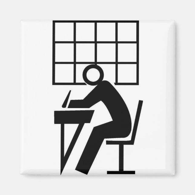 Imán Diagrama de estudiantes (Frente)