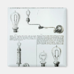 Imán Diagramas de bombillas y de sus soportes
