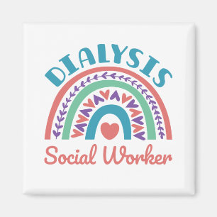 Imán Diálisis de trabajador social LCSW Arcoiris renal