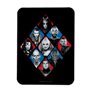 Imán Diamante a cuadros del grupo de trabajo X del