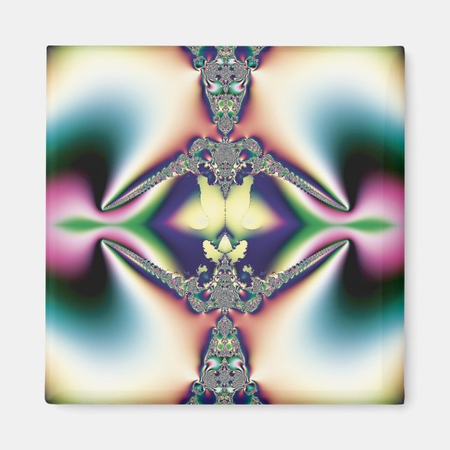 Imán Diamante arco iris (Frente)