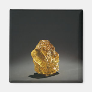 Imán Diamantes amarillos en bruto