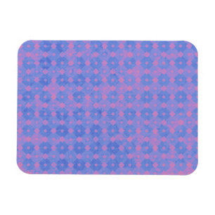 Imán Diamantes morados y rosados