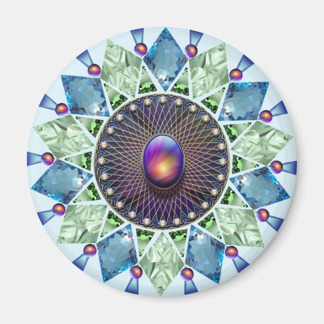 Imán Diamantes y Perlas 1 (Frente)