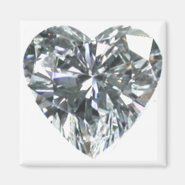 Imán Diamond Heart Magnet (Frente)