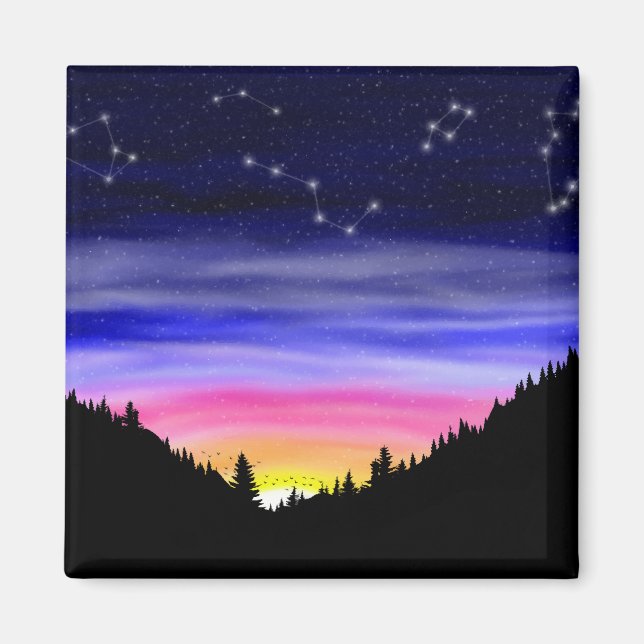 Imán Diamond Night Magnet (Frente)