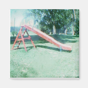 Imán diapositiva de la escuela vieja