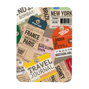 Imán Diario de viajes.