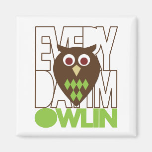 Imán Diario soy Owling