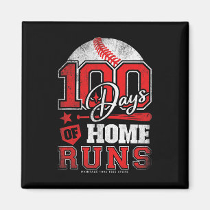 Imán Días De Hogar Sale Niños Béisbol 100º Día De