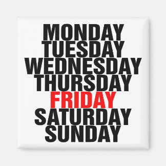 Imán Días de la semana