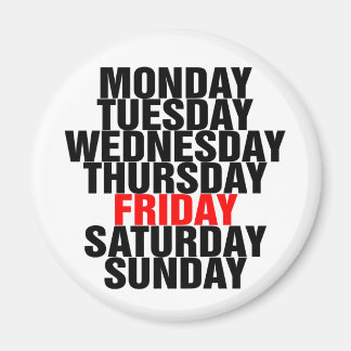 Imán Días de la semana