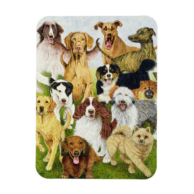 Imán Días de perros (Vertical)