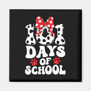 Imán Días Escolares De Perro Dalmatiano 100 Días Niños
